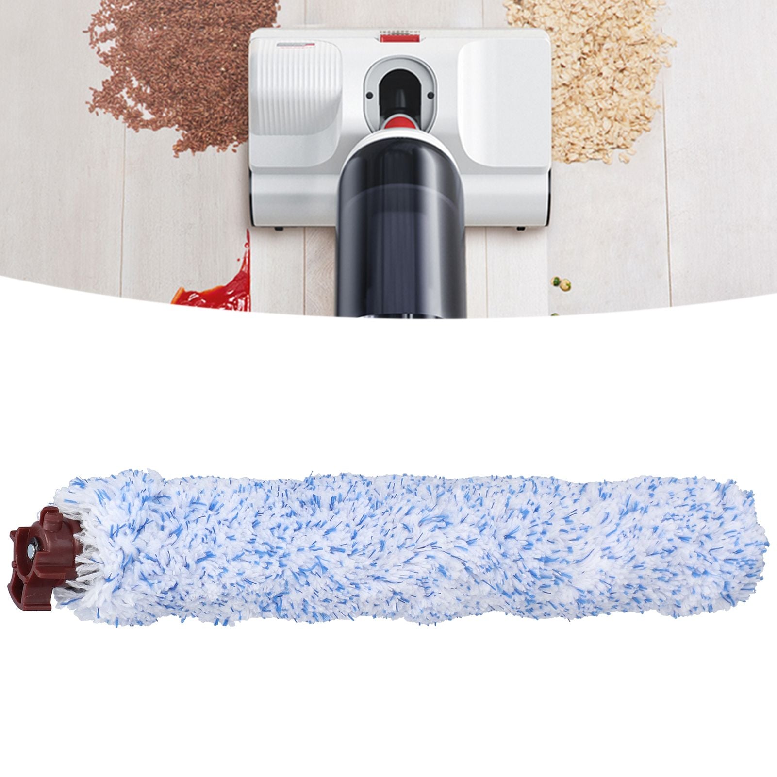 Floor Brush Roll Vacuum Cleaner Brushroll ABS Fiber Accessories for Bissell 1926 CrossWave V1294-YM0523-3113210265011