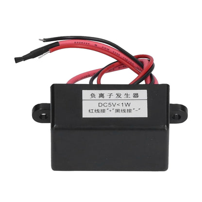Negative Ion Generator Mini Air Purifier Black Ionizer Generator Module for Water Dispenser DC5V V1294-YM0523-3113210266911