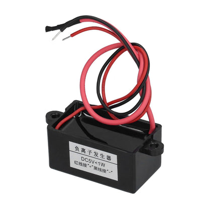 Negative Ion Generator Mini Air Purifier Black Ionizer Generator Module for Water Dispenser DC5V V1294-YM0523-3113210266911
