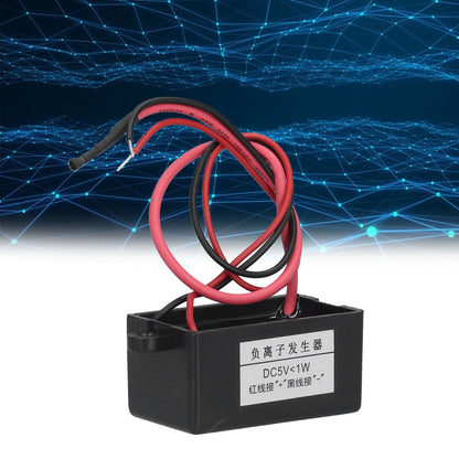Negative Ion Generator Mini Air Purifier Black Ionizer Generator Module for Water Dispenser DC5V V1294-YM0523-3113210266911