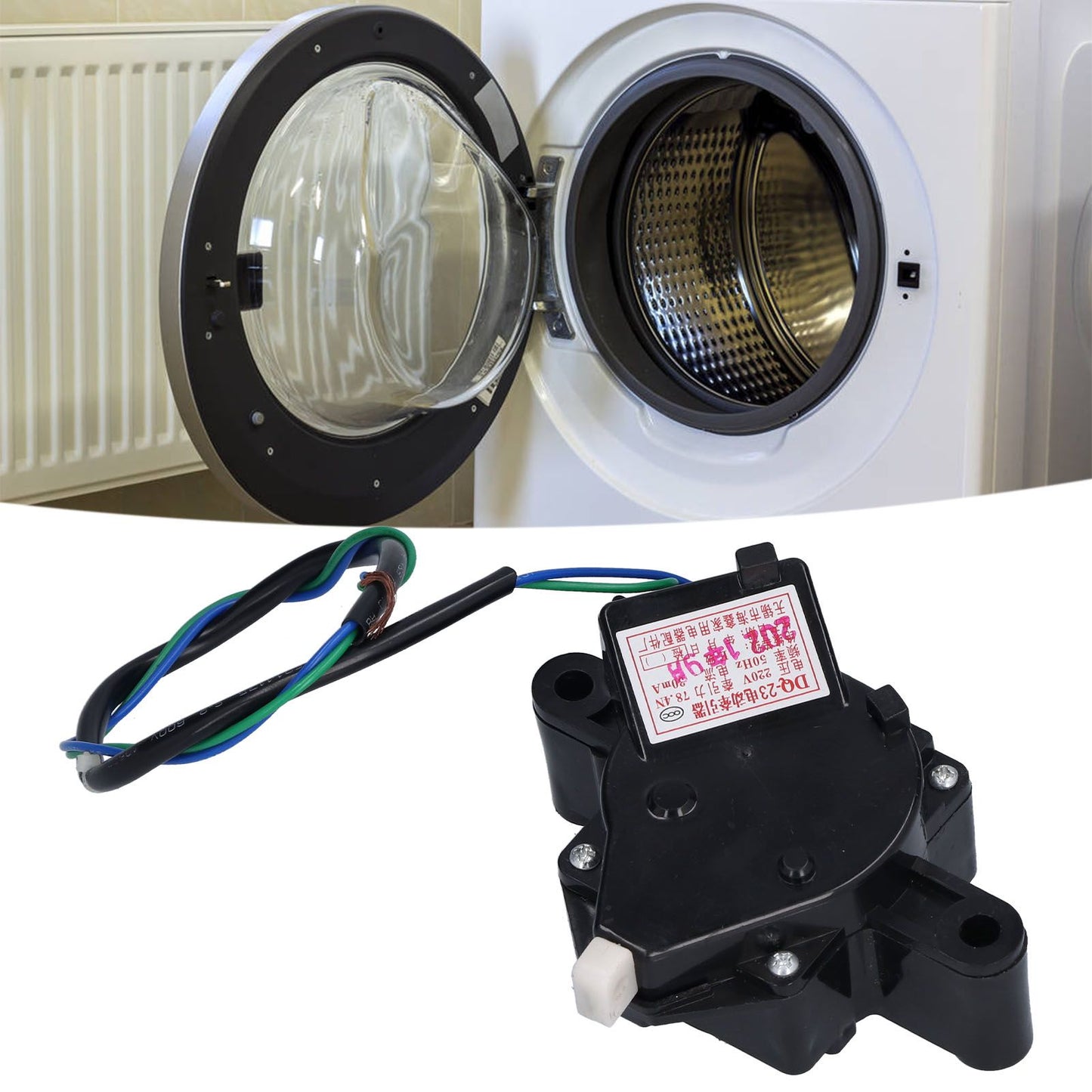 Washing Machine Tractor Abrasion Performance 78.4N Traction Electric Washing Machine Tractor 220V V1294-YM0523-3113210268311