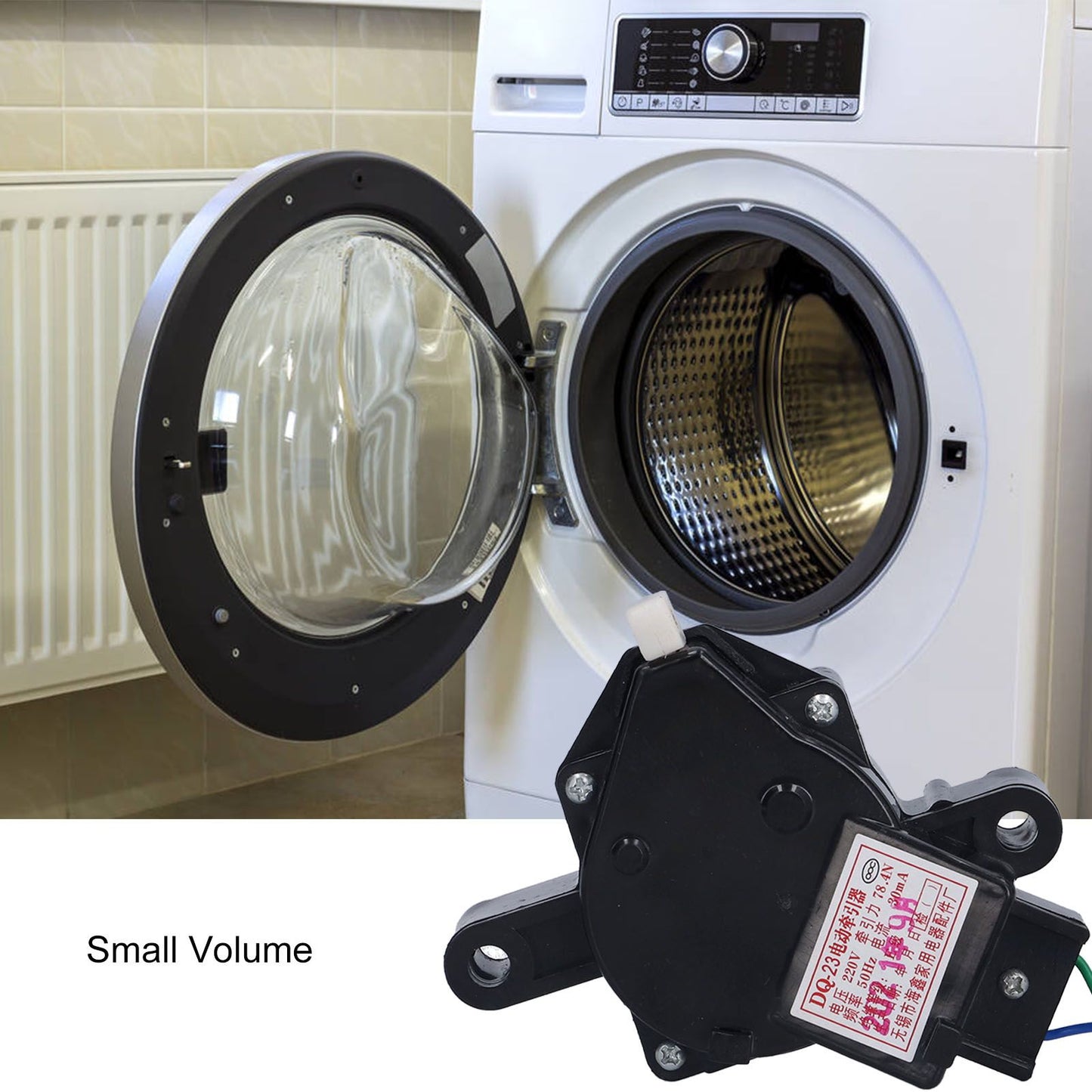 Washing Machine Tractor Abrasion Performance 78.4N Traction Electric Washing Machine Tractor 220V V1294-YM0523-3113210268311