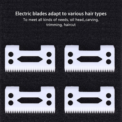 Clipper Blades Incisive Durable Ceramics Small Compact Hair Cutting Supplies for Salon Home V1294-YM0523-3113210268411