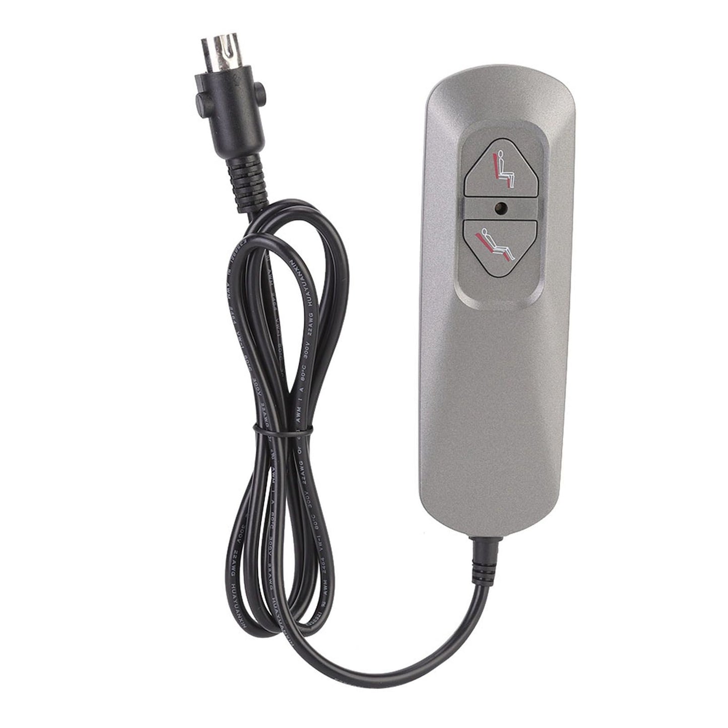 2 Buttons Electric Sofa Controller Universal 5 Pin Recliner Lifting Hand Control Switch 5V 1.25m V1294-YM0523-3113210269511