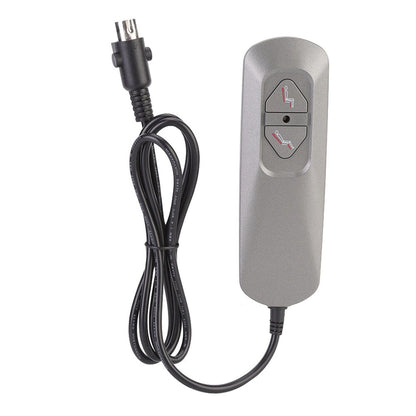2 Buttons Electric Sofa Controller Universal 5 Pin Recliner Lifting Hand Control Switch 5V 1.25m V1294-YM0523-3113210269511