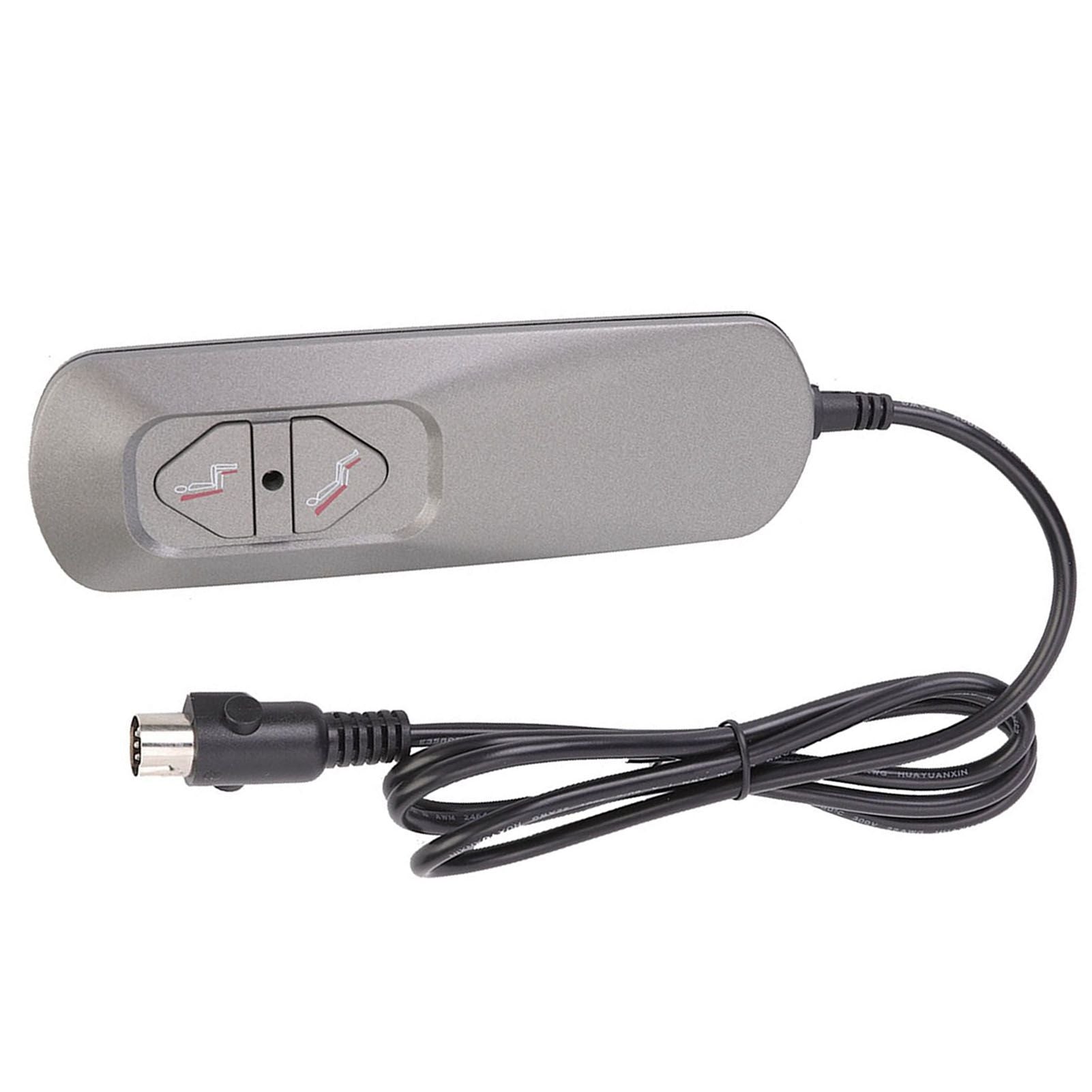 2 Buttons Electric Sofa Controller Universal 5 Pin Recliner Lifting Hand Control Switch 5V 1.25m V1294-YM0523-3113210269511