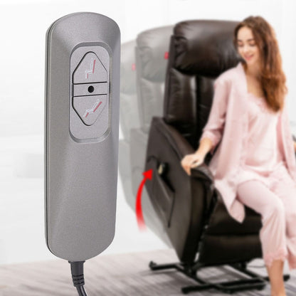 2 Buttons Electric Sofa Controller Universal 5 Pin Recliner Lifting Hand Control Switch 5V 1.25m V1294-YM0523-3113210269511