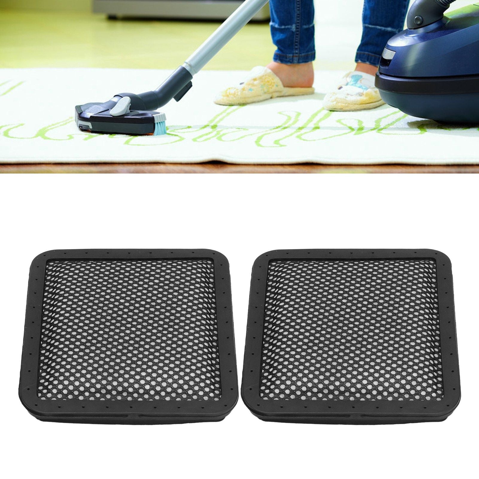 2Pcs Silicone Vacuum Filter Replacement Fit for Gtech AirRam 1st Generation Vacuum Cleaner V1294-YM0523-3113210273611