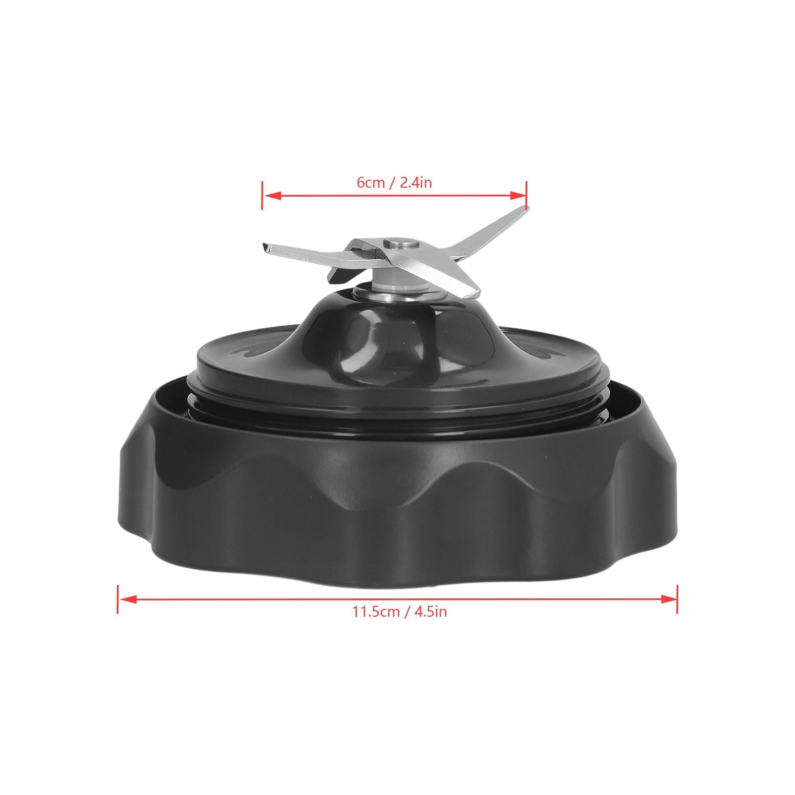 4 Fin Extractor Blade Replacement Electric Blender Accessory Parts Fit for 1000W 1200W Juicer V1294-YM0523-3113210273811