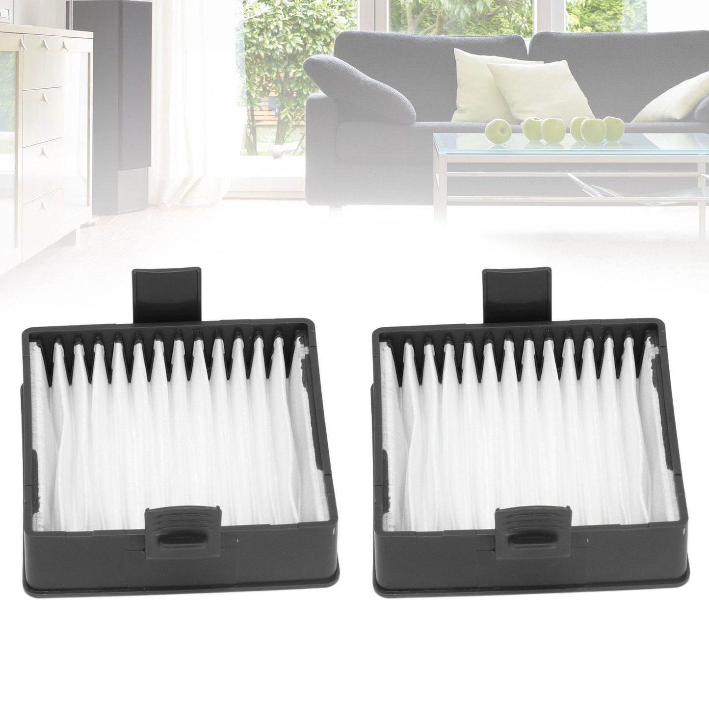 2Pcs High Efficiency Filter Home Vacuum Cleaner Accessory Parts Fit for Ryobi P712 P713 P714K V1294-YM0523-3113210274211