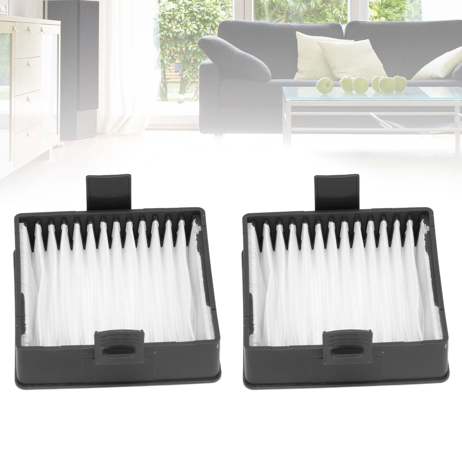 2Pcs High Efficiency Filter Home Vacuum Cleaner Accessory Parts Fit for Ryobi P712 P713 P714K V1294-YM0523-3113210274211
