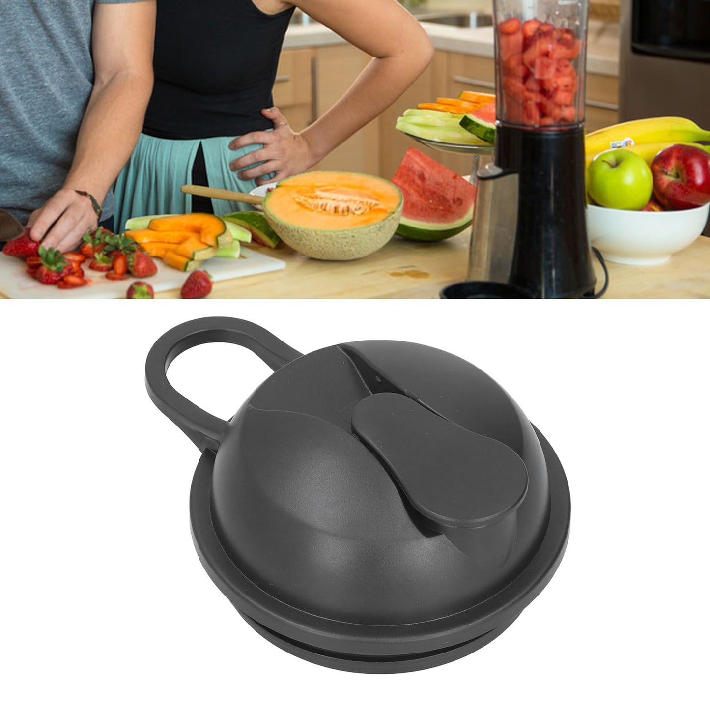 Juicer Flip Cover ABS Cup Top Lid Replacement Accessory Fit for Pro 1000 1200W Blender V1294-YM0523-3113210274311