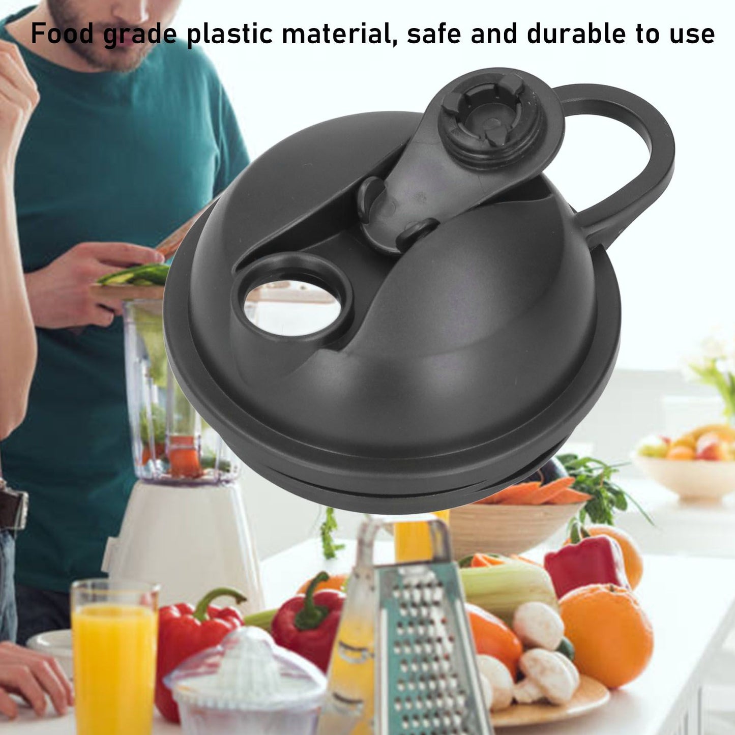 Juicer Flip Cover ABS Cup Top Lid Replacement Accessory Fit for Pro 1000 1200W Blender V1294-YM0523-3113210274311