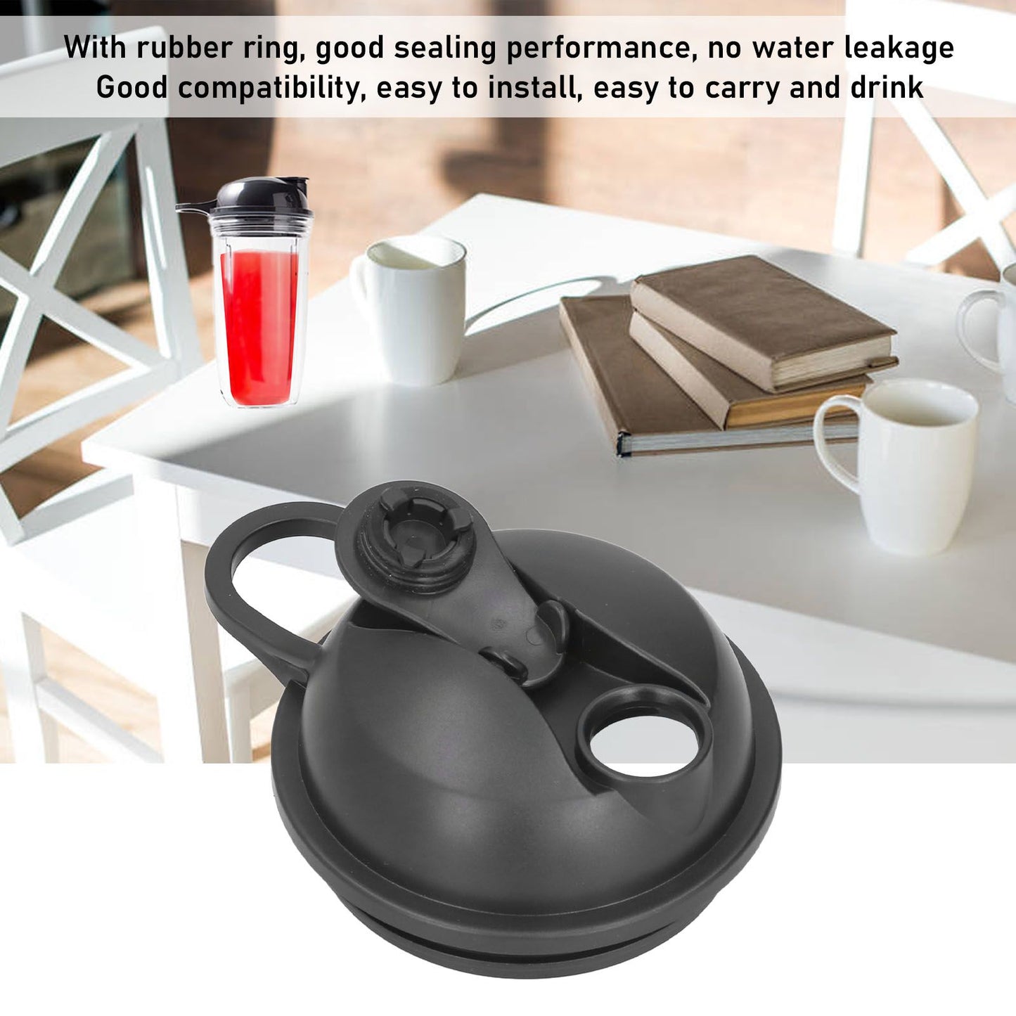 Juicer Flip Cover ABS Cup Top Lid Replacement Accessory Fit for Pro 1000 1200W Blender V1294-YM0523-3113210274311