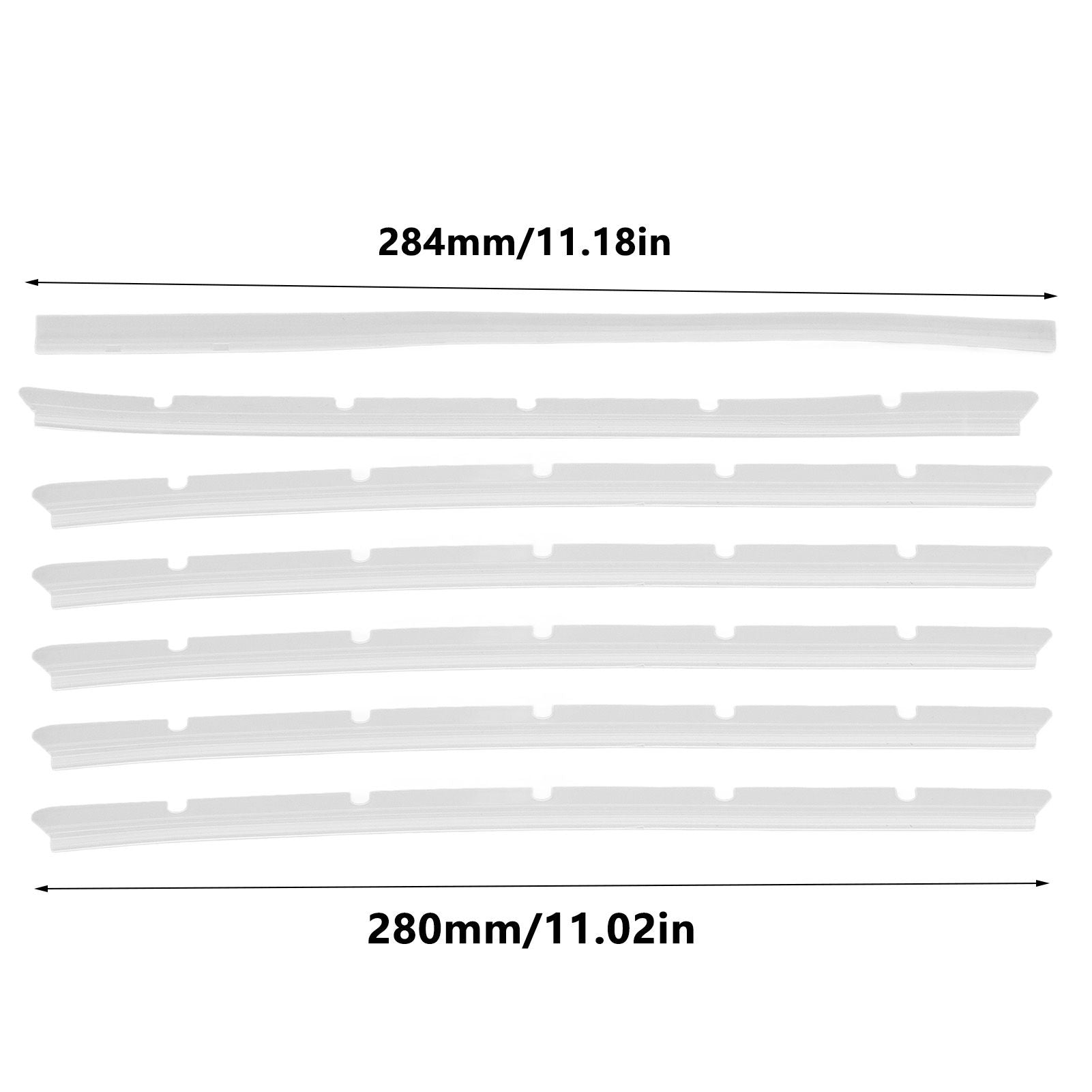 Rolling Brush Strip High Strength Replacement Silicone Strip for Neato Botvac D70 70E 75 80 85 V1294-YM0523-3113210274511