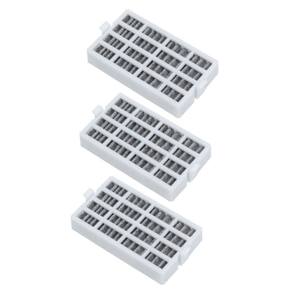 3PCS Refrigerator Air Filter Fridge Filter Screen Replacement for W10311524 AIR1 RAF1180 V1294-YM0523-3113210274811