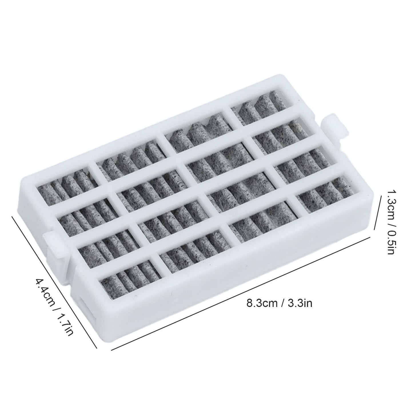 3PCS Refrigerator Air Filter Fridge Filter Screen Replacement for W10311524 AIR1 RAF1180 V1294-YM0523-3113210274811