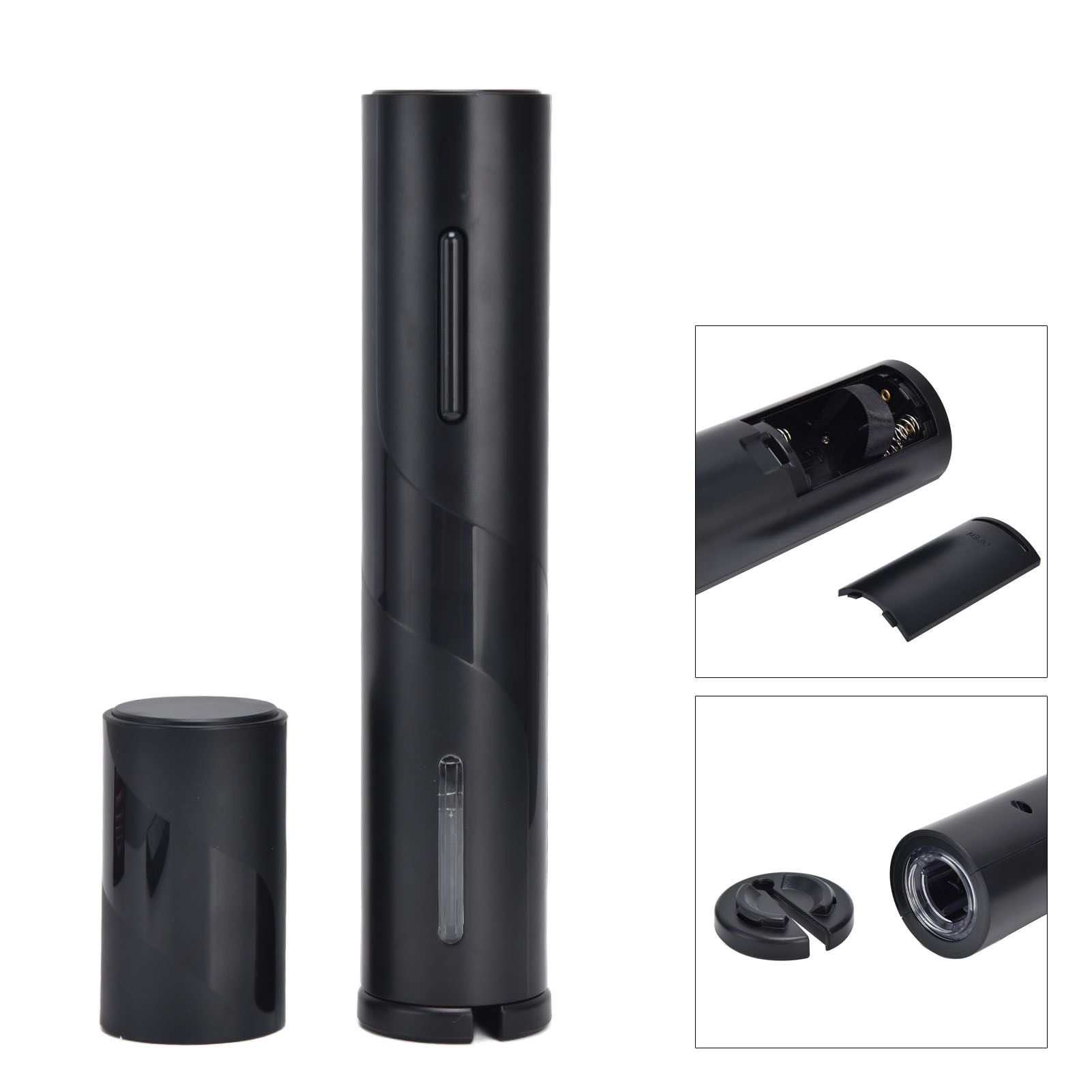 Electric Wine Opener Set Automatic Bottle Opener with Supporting Stand for Home Kitchen Party Bar Wedding V1294-YM0523-3113210276511