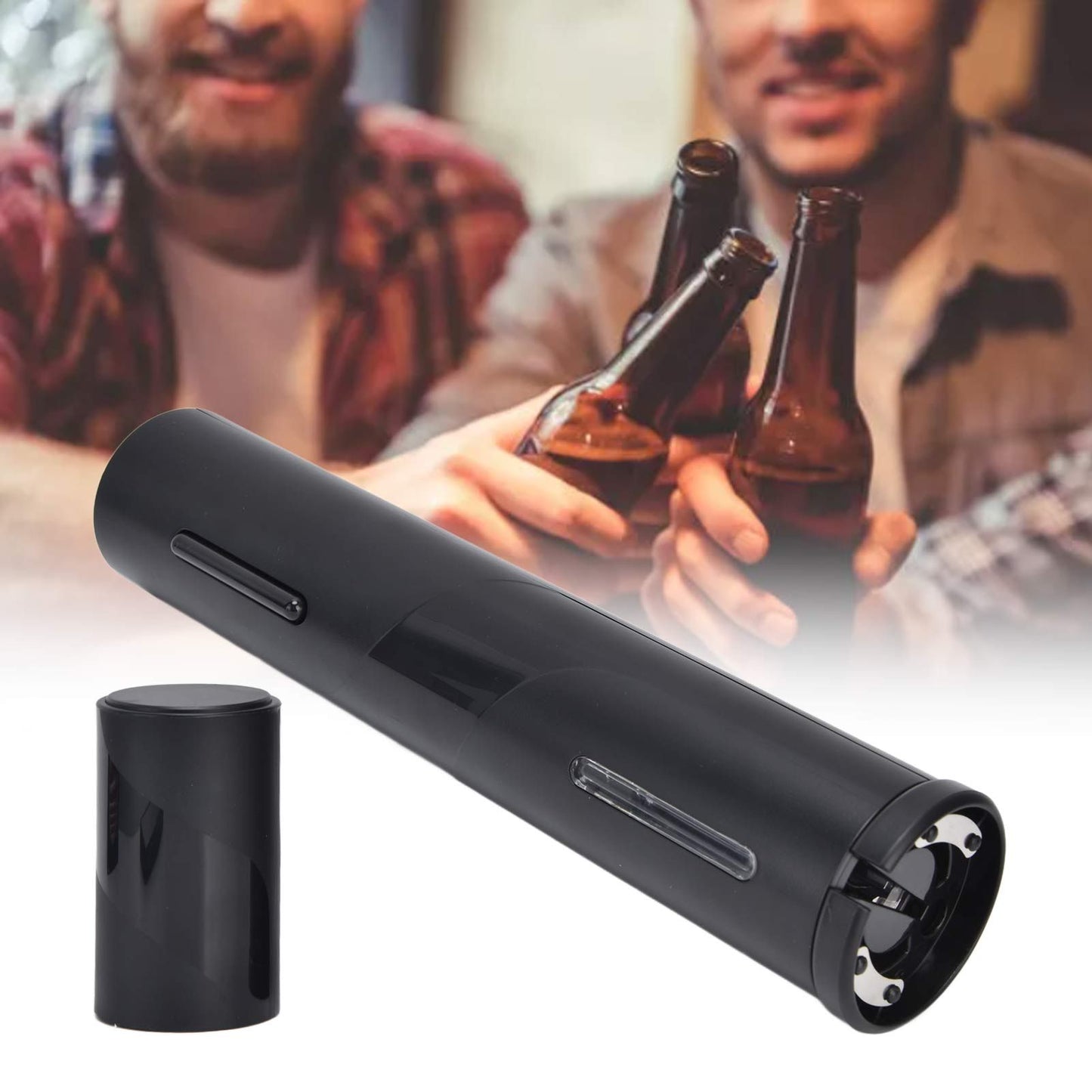 Electric Wine Opener Set Automatic Bottle Opener with Supporting Stand for Home Kitchen Party Bar Wedding V1294-YM0523-3113210276511