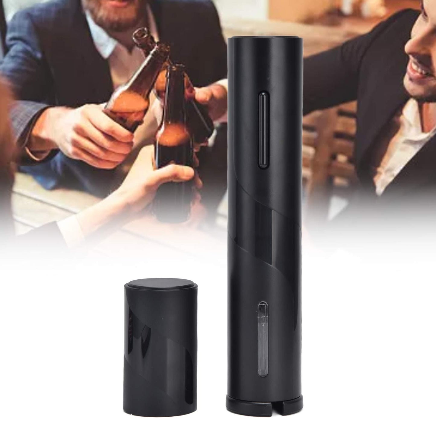 Electric Wine Opener Set Automatic Bottle Opener with Supporting Stand for Home Kitchen Party Bar Wedding V1294-YM0523-3113210276511