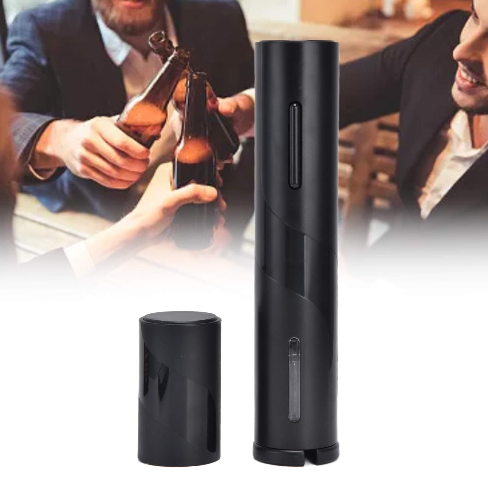 Electric Wine Opener Set Automatic Bottle Opener with Supporting Stand for Home Kitchen Party Bar Wedding V1294-YM0523-3113210276511