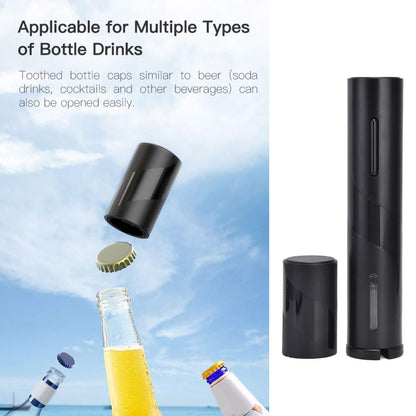 Electric Wine Opener Set Automatic Bottle Opener with Supporting Stand for Home Kitchen Party Bar Wedding V1294-YM0523-3113210276511