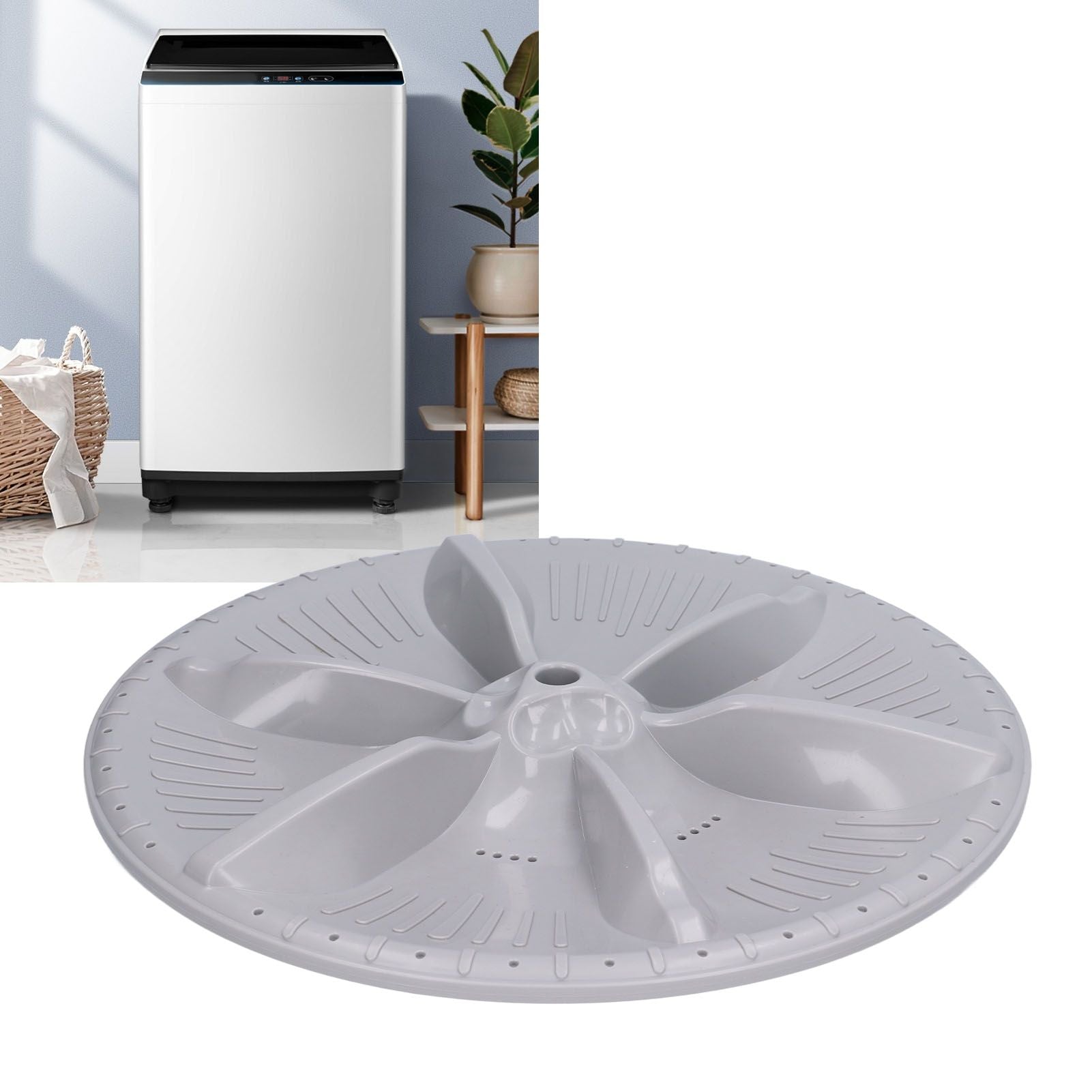 37.5cm Automatic Washer Washplate Universal Washing Machine Washplate Impeller Plate for Home V1294-YM0523-3113210277211