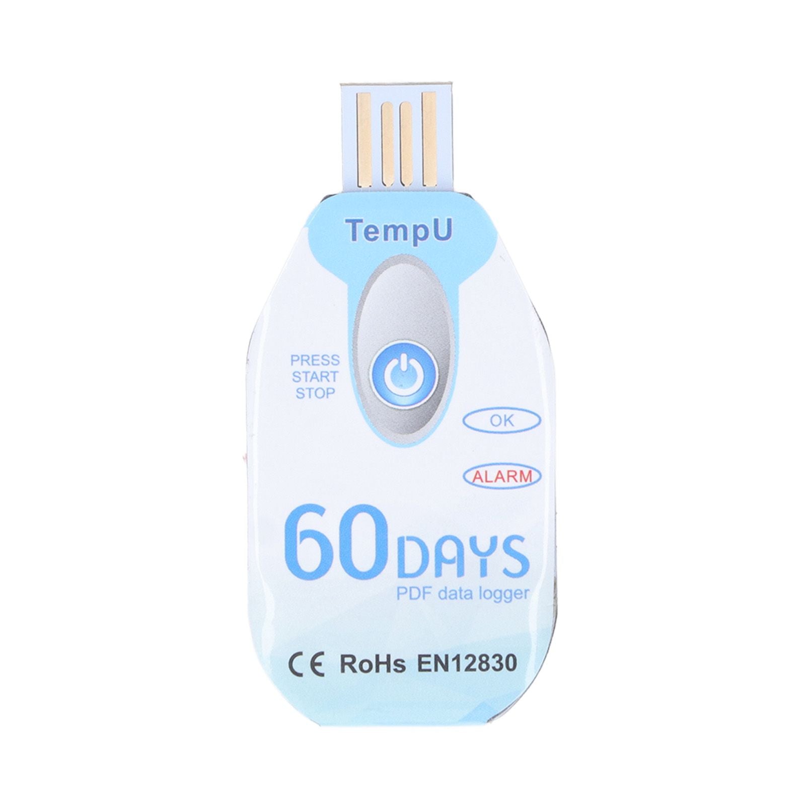 Food Temperature Recorder Portable Temperature Data Logger PDF Report USB Powered Data Logger V1294-YM0523-3113210278411