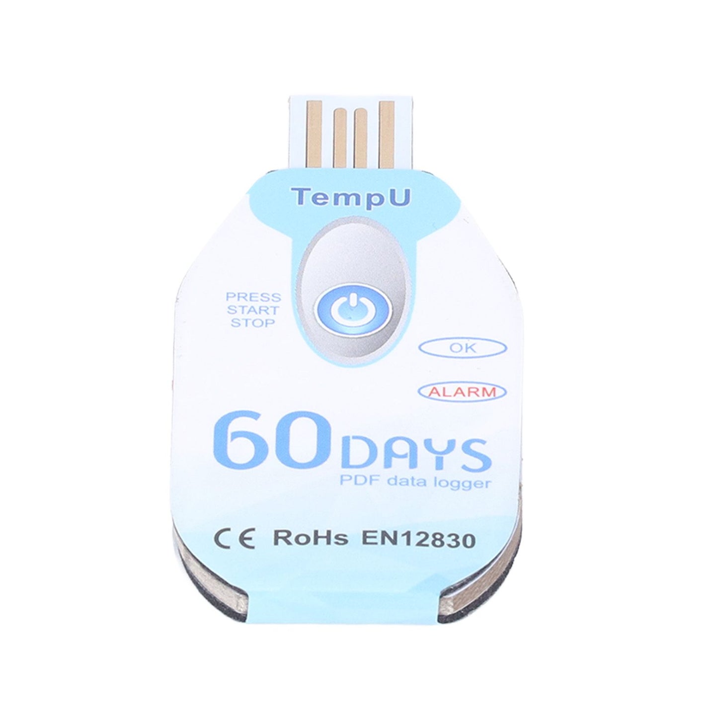 Food Temperature Recorder Portable Temperature Data Logger PDF Report USB Powered Data Logger V1294-YM0523-3113210278411