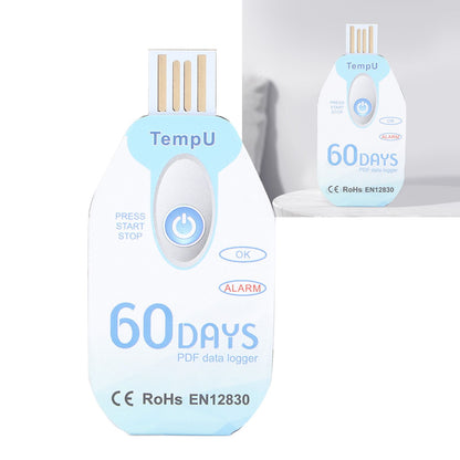 Food Temperature Recorder Portable Temperature Data Logger PDF Report USB Powered Data Logger V1294-YM0523-3113210278411