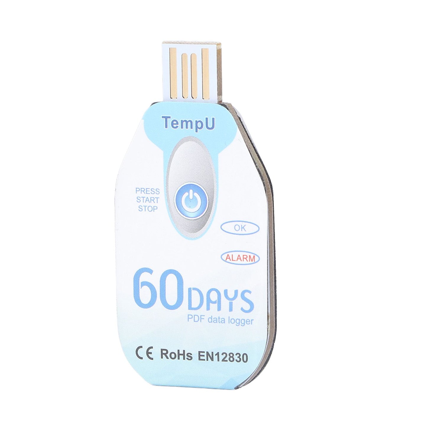 Food Temperature Recorder Portable Temperature Data Logger PDF Report USB Powered Data Logger V1294-YM0523-3113210278411