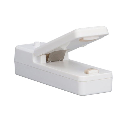 Portable Mini Bag Sealer with Magnet USB Charging Plastic Bag Sealing Machine for Home Kitchen UseWhite V1294-YM0523-3113210278911
