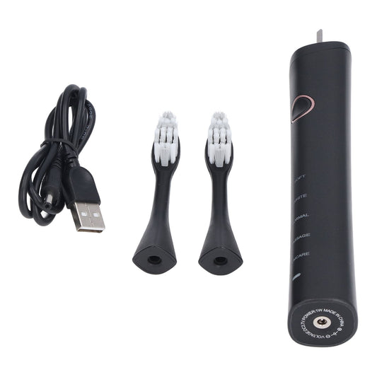 Electric USB Rechargeable Whitening Toothbrush 39000 Times/min 5 Modes with Smart Timer V1294-YM0523-3113210280211