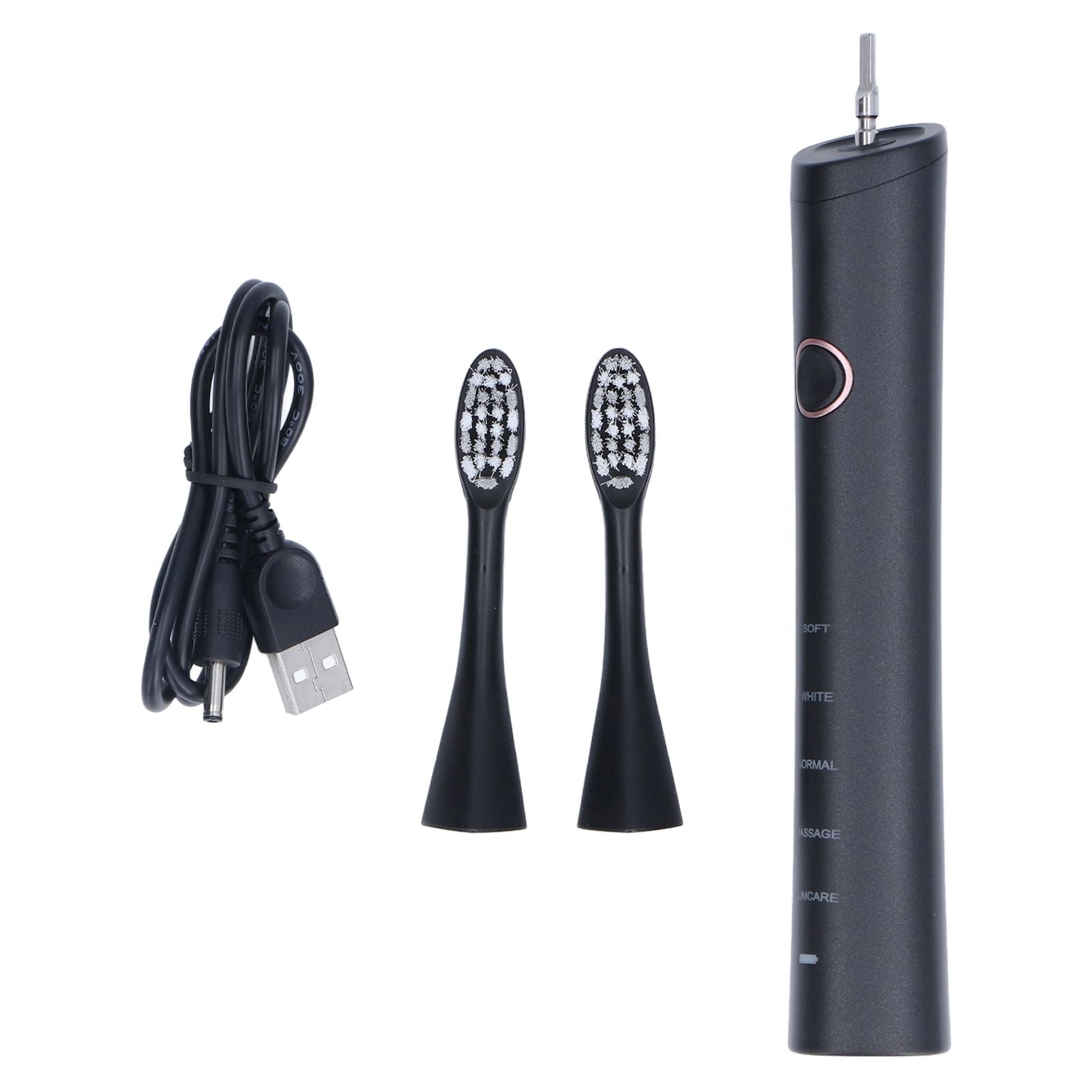 Electric USB Rechargeable Whitening Toothbrush 39000 Times/min 5 Modes with Smart Timer V1294-YM0523-3113210280211