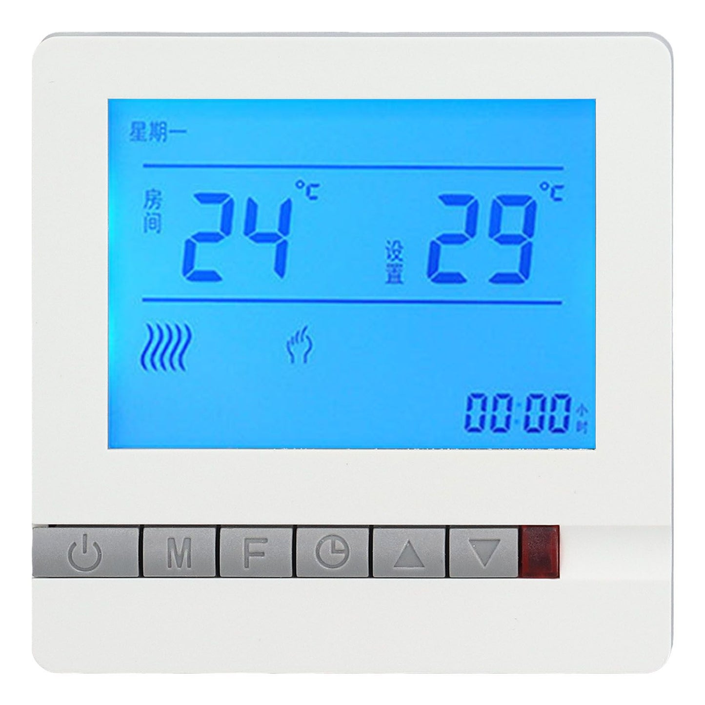 Thermostat LCD Screen High Accurate Temperature Sensor Overheat Protection Temperature Controller V1294-YM0523-3113210284911