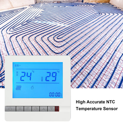 Thermostat LCD Screen High Accurate Temperature Sensor Overheat Protection Temperature Controller V1294-YM0523-3113210284911