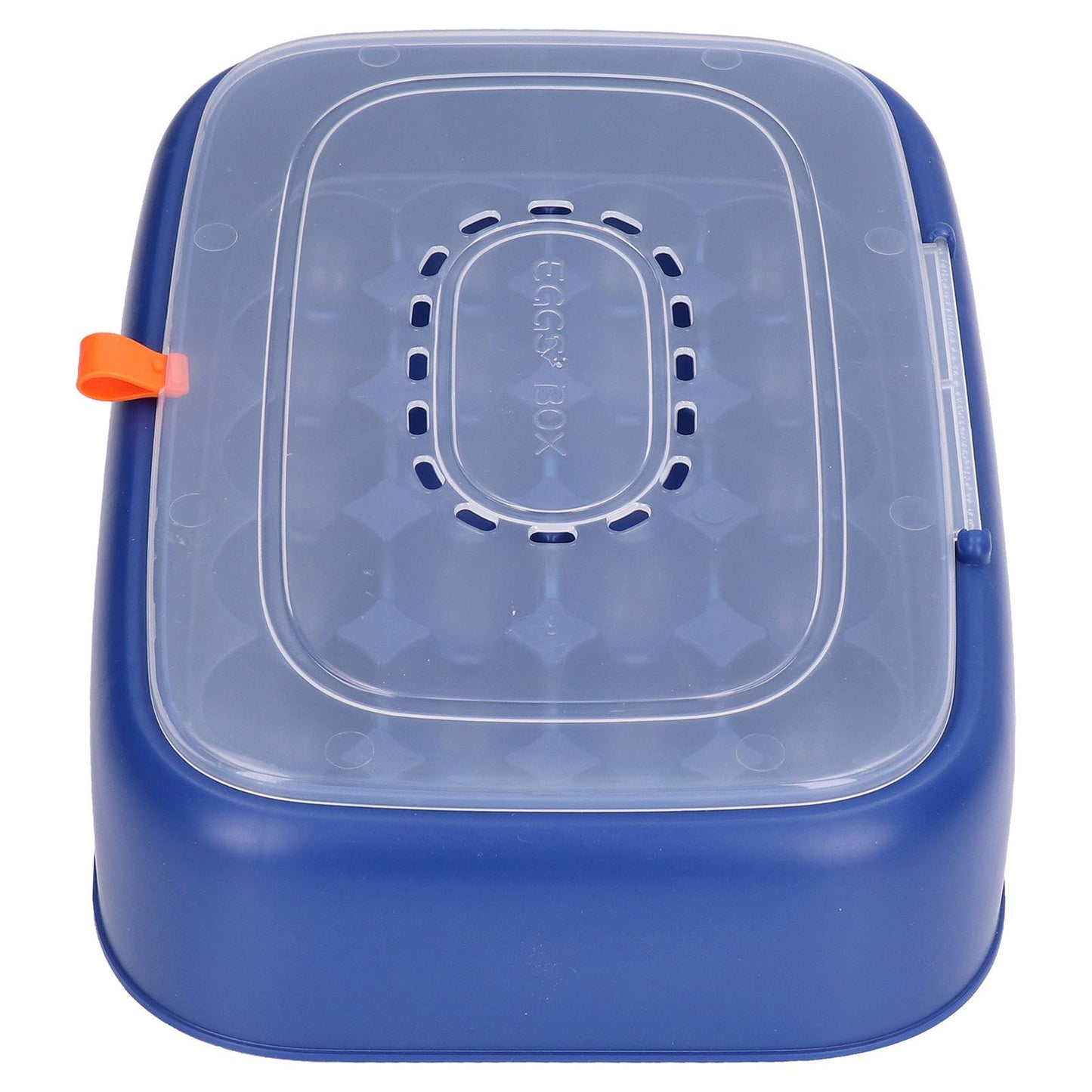 24 Eggs Containers ABS Egg Tray Storage Box Refrigerator Organizer Bins with Breathable VentsDark Blue V1294-YM0523-3113210304213