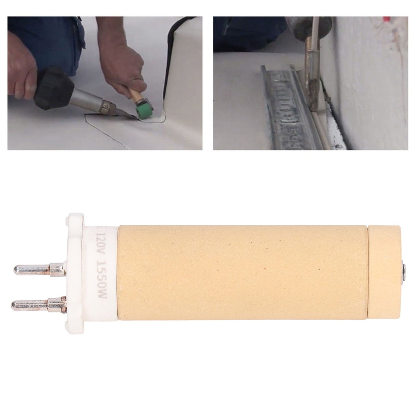 Welding Torch Heating Core 120V 1550W Ceramic Heating Tube Welder Heating Elements for Leisterr V1294-YM0523-3113210320211