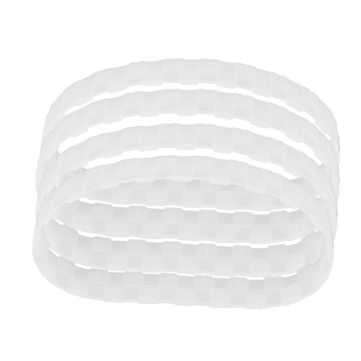 4Pcs Sweeping Robot Replacement Wheel Tire Rings Anti Wear Part for Xiaomi Sweeper V1294-YM0523-3113210321111