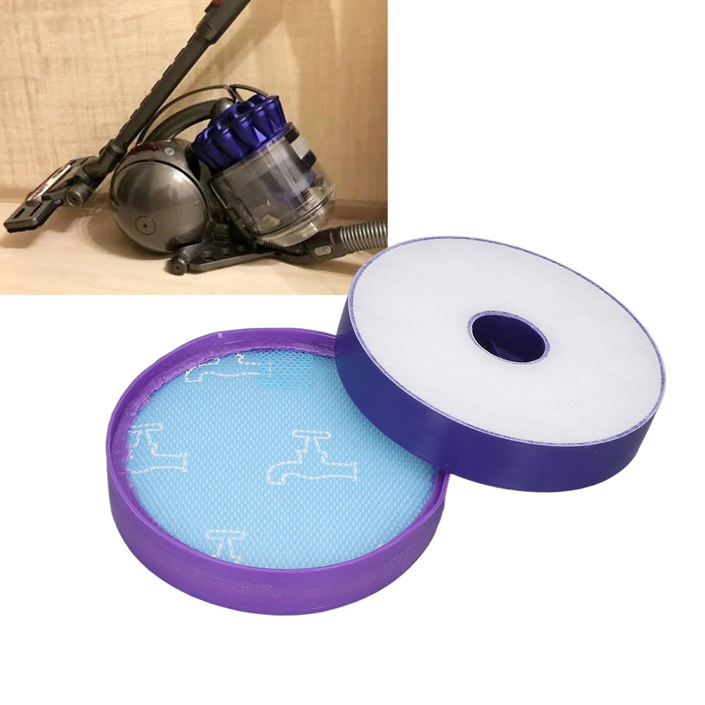 Front Back Motor Filter Kit for DC19 DC20 DC21 DC29 Front Filter Element DC08/05/04 Filter Screen V1294-YM0523-3113210322311