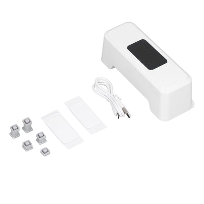Automatic Touchless Toilet Flusher External Infrared 0.25S Induction Smart Toilet Flushing SensorWhite V1294-YM0523-3113210322411