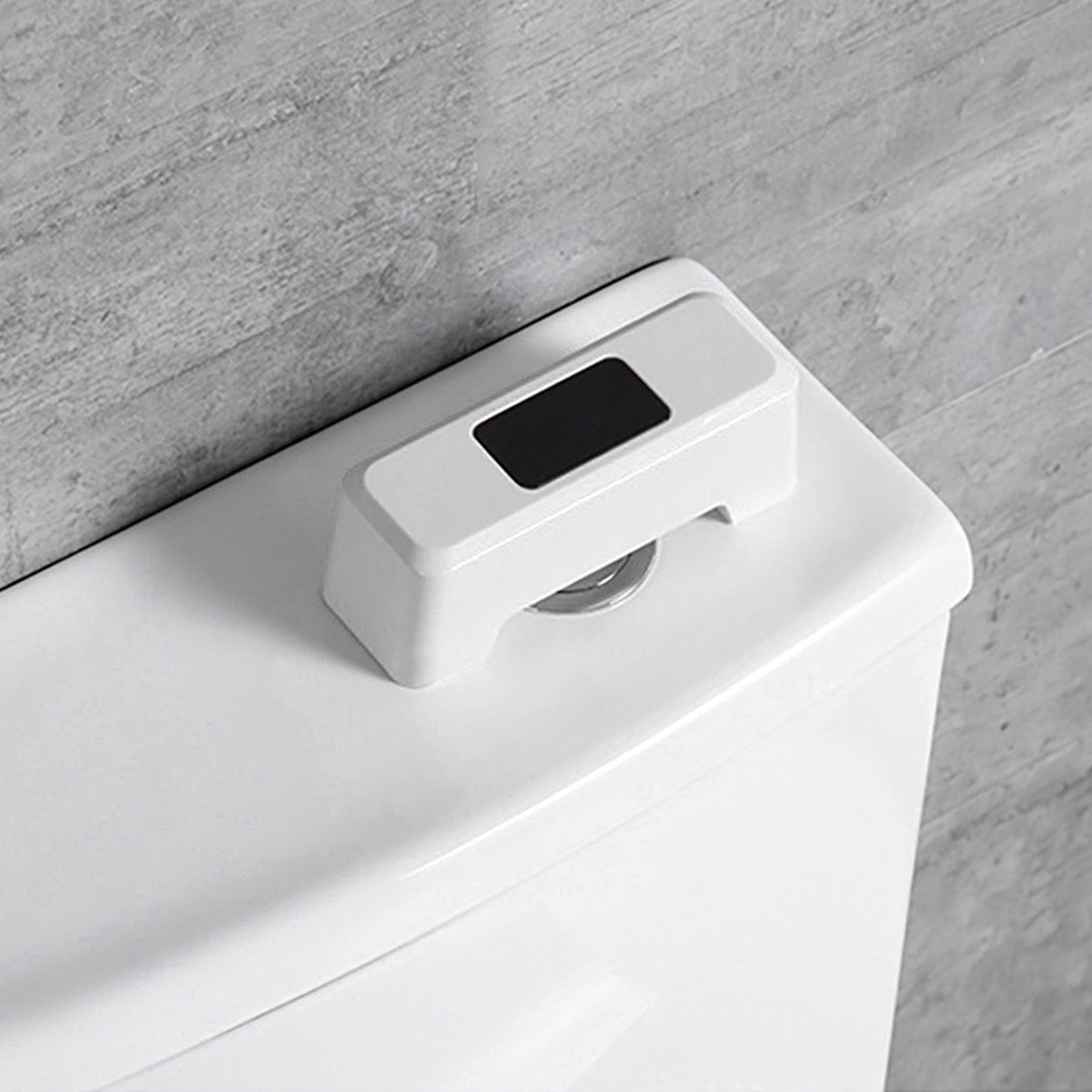Automatic Touchless Toilet Flusher External Infrared 0.25S Induction Smart Toilet Flushing SensorWhite V1294-YM0523-3113210322411