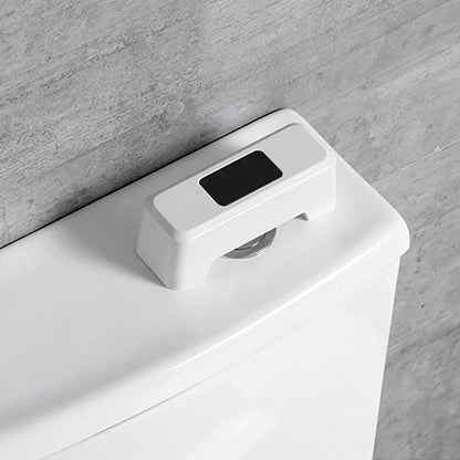 Automatic Touchless Toilet Flusher External Infrared 0.25S Induction Smart Toilet Flushing SensorWhite V1294-YM0523-3113210322411