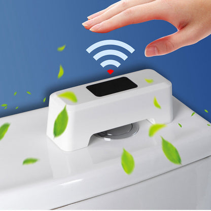 Automatic Touchless Toilet Flusher External Infrared 0.25S Induction Smart Toilet Flushing SensorWhite V1294-YM0523-3113210322411