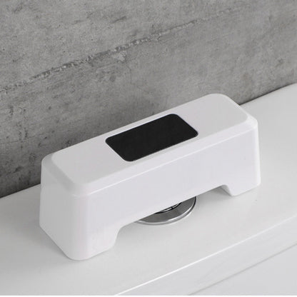 Automatic Touchless Toilet Flusher External Infrared 0.25S Induction Smart Toilet Flushing SensorWhite V1294-YM0523-3113210322411