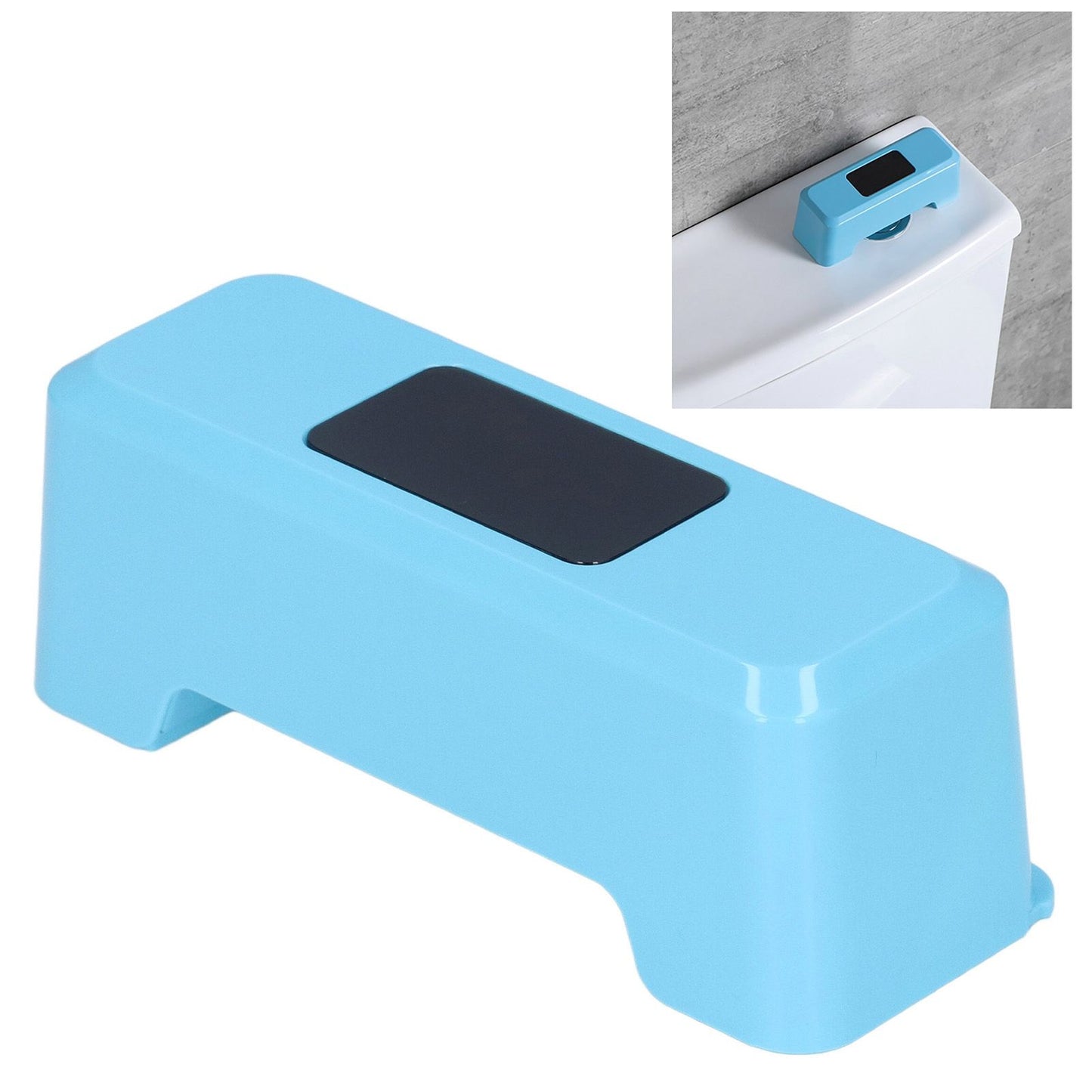 Automatic Touchless Toilet Flusher External Infrared 0.25S Induction Smart Toilet Flushing SensorBlue V1294-YM0523-3113210322412