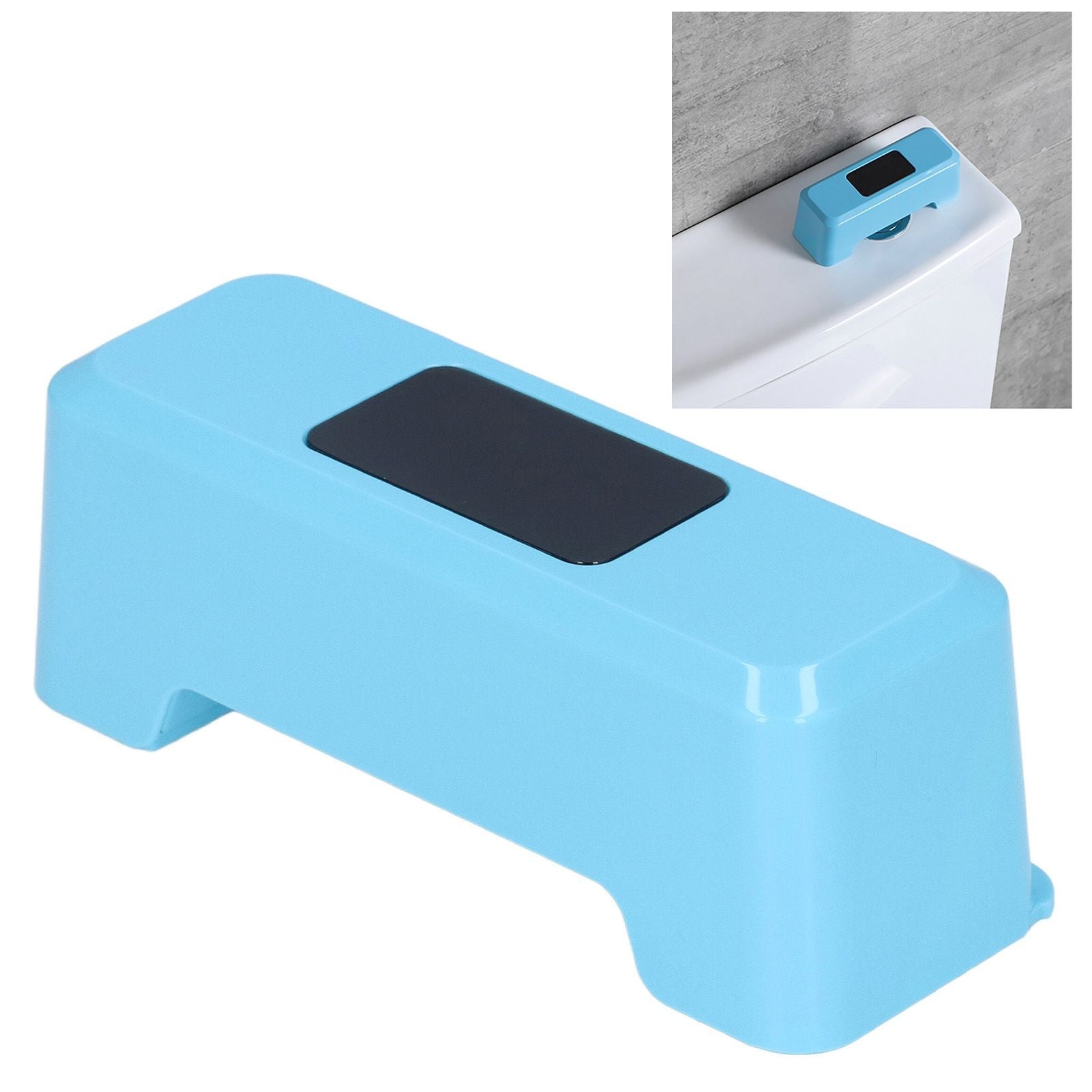 Automatic Touchless Toilet Flusher External Infrared 0.25S Induction Smart Toilet Flushing SensorBlue V1294-YM0523-3113210322412