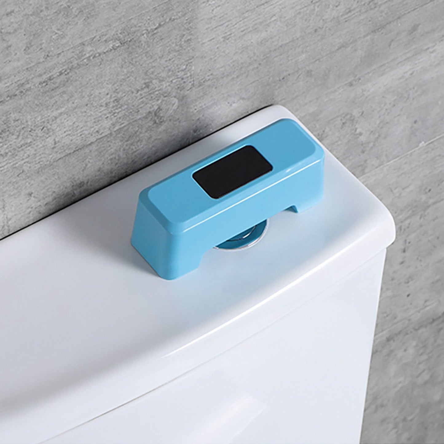 Automatic Touchless Toilet Flusher External Infrared 0.25S Induction Smart Toilet Flushing SensorBlue V1294-YM0523-3113210322412