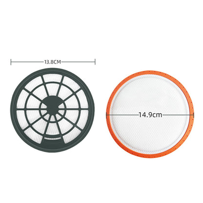 2PCS Pre Post Motor Dust Filter Kit Vacuum Cleaner Dust Filter for VAX 95 Vacuum Cleaner V1294-YM0523-3113210322711