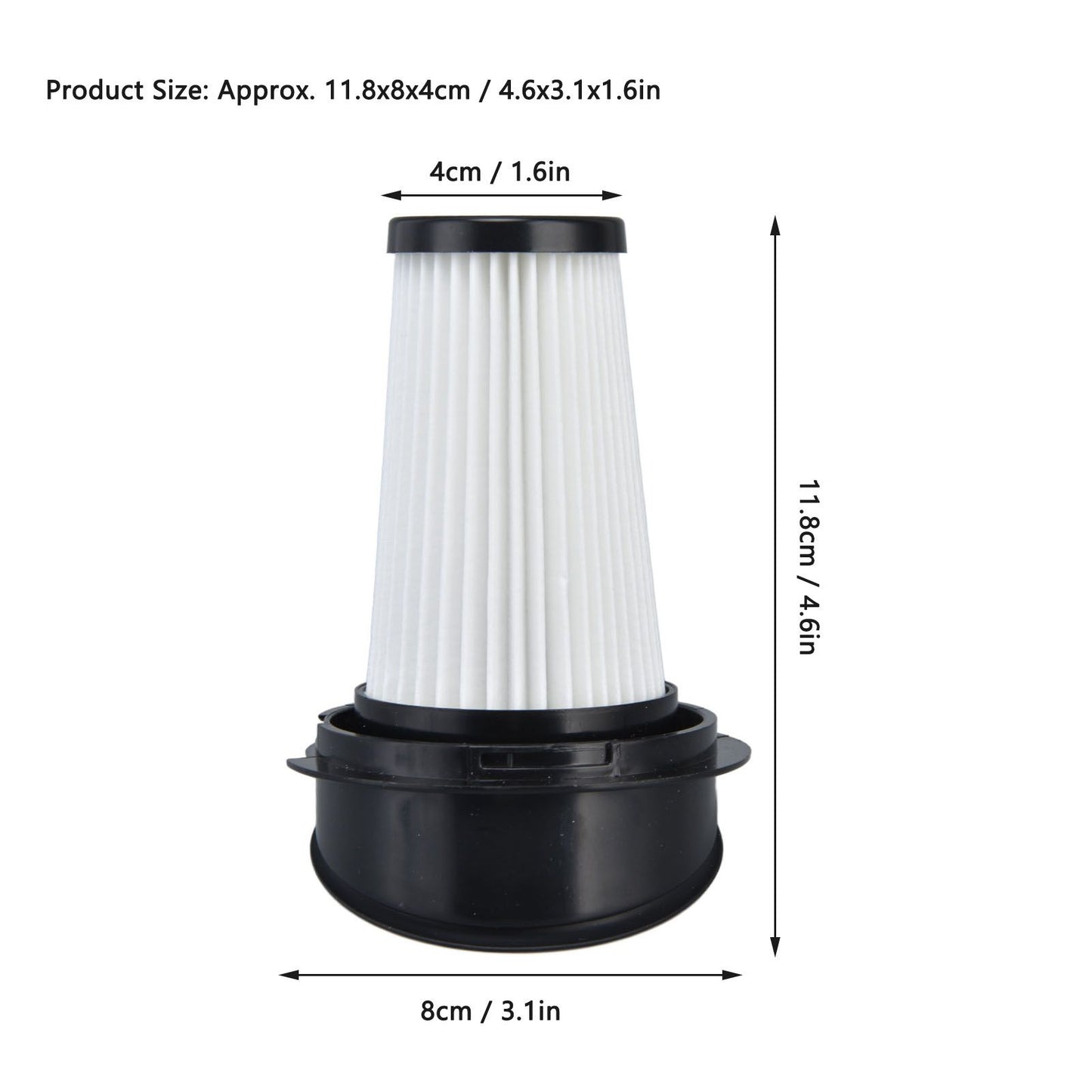 Vacuum Filter High Efficiency Filter Replacement Vacuum Cleaner Accessories for Rowenta ZR005202 V1294-YM0523-3113210323111